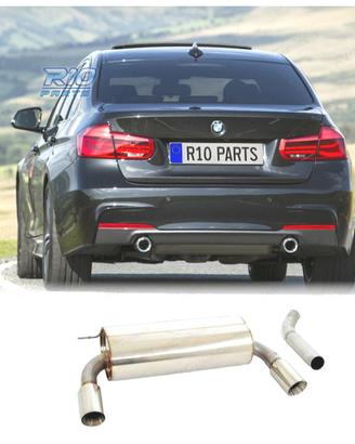 SILENZIATORE DI SCARICO BMW F30 F31 328 430 LOOK M