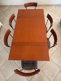 Tavolo da cucina in legno +6 sedie