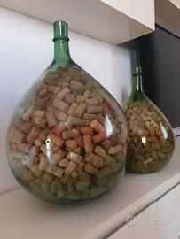 Damigiane per arredamento