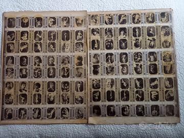 Figurine pubblicitarie per fiammiferi del 1800.