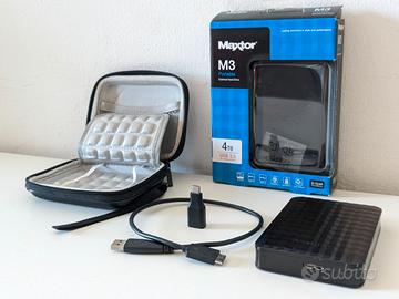 Hard disk esterno portatile 4Tb