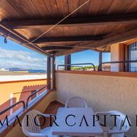 Palau | Luminoso bilocale con veranda vista mare a