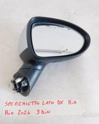 SPECCHIO SPECCHIETTO DX KIA RIO 3 DIN 2014