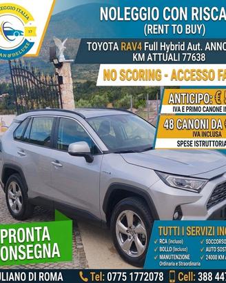 TOYOTA RAV4 Full Hybrid Aut. - 2022 - Rent to Buy 