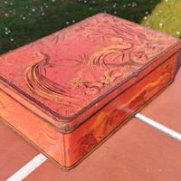 Scatola di latta primo '900 liberty Paglierini