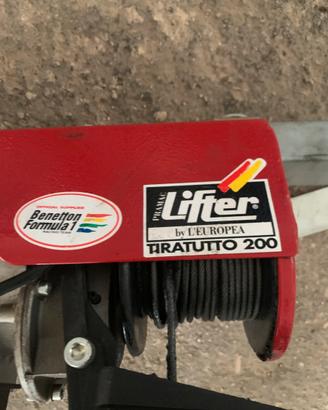 Paranco tiratutto 200 Lifter europa