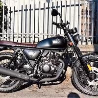 NUOVO Archive Motorcycle Scrambler 125 NERO OPACO