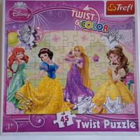 Twist puzzle con le principesse