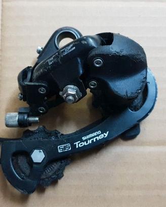 deragliatore cambio bicicletta shimano tourney