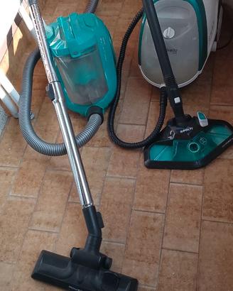 Vaporetto e Rowenta aspirapolvere