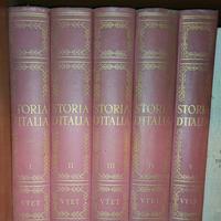 Collana completa “Storia d’Italia” – UTET – 5 volu