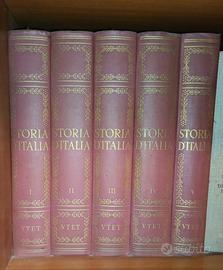 Collana completa “Storia d’Italia” – UTET – 5 volu