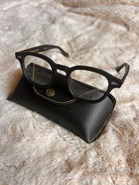 Moscot Lemtosh 49 Matte Black 018/200 con clip-on