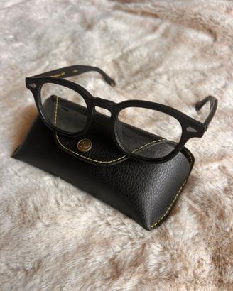Moscot Lemtosh 49 Matte Black 018/200 con clip-on
