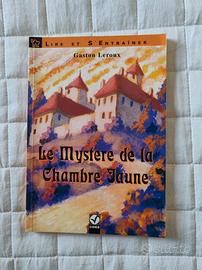 Libro Francese Le Mystère de la Chambre Jaune 