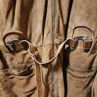 giaccone in montone scamosciato 