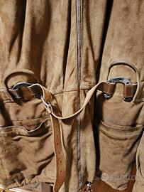 giaccone in montone scamosciato 