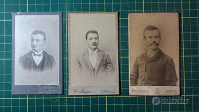 Antiche foto ritratti dell'epoca 800