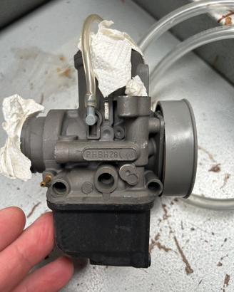 Aprilia Cagiva Gilera carburatore 28/28 dellorto