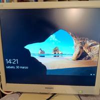 Monitor 17" per PC  e Tastiera