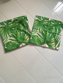 Due fodere per cuscini