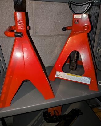 cavalletti alza auto 