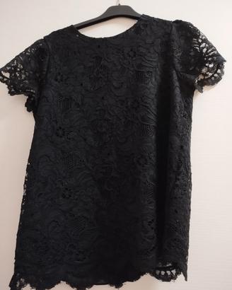 camicia elegante con pizzo T 42