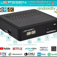 DECODER JEPSSEN MEDIABOX 4K M8+ android ddt+sat