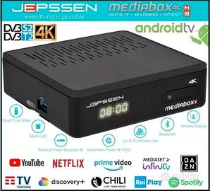 DECODER JEPSSEN MEDIABOX 4K M8+ android ddt+sat