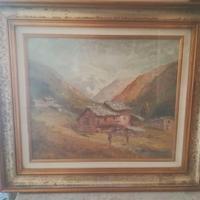 Quadro "paesaggio alpino"