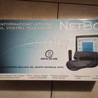 Consolle netbox vintage della enciclopedia Motta 