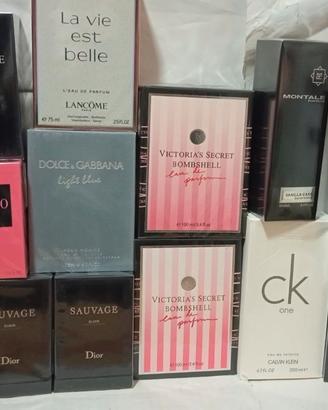 Profumi scatolati marche varie