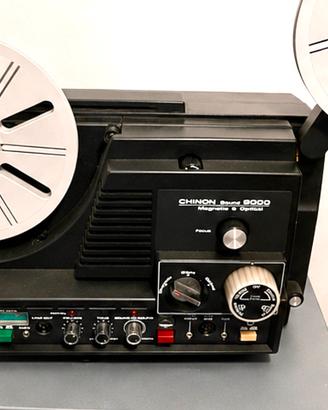 Proiettore super 8 chinon 9000 Ottico magnetico