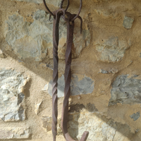 Doppio gancio catena camino