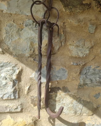 Doppio gancio catena camino