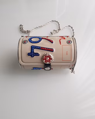borsa Littlearth in metallo e Swarovski