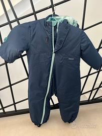 Tuta sci baby 500 WARM Decathlon 82-88cm 24M