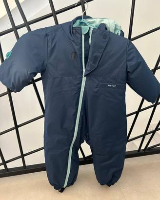 Tuta sci baby 500 WARM Decathlon 82-88cm 24M