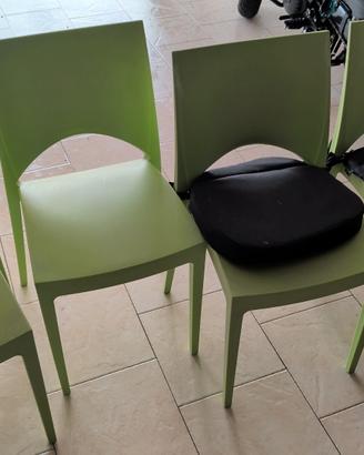 Sedie plastica da giardino