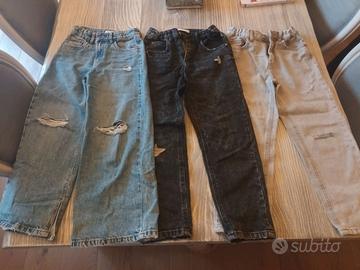 3 paia Jeans ZARA taglia 10 A