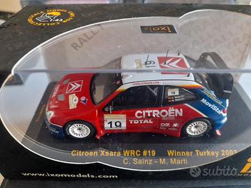 citroen  Xsara Wrc Modellino Scala 1/43