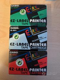 Casio EZ Label Printer Tape Cartridge IR-18RD1 