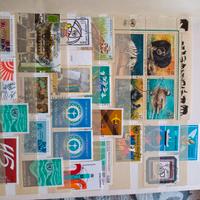 lotto n. 25 francobolli nazioni unite 