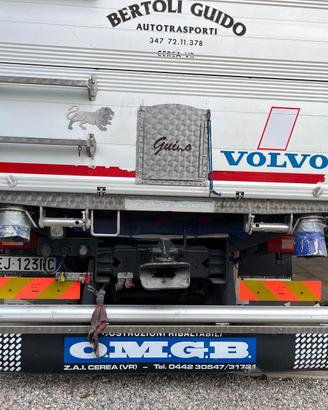 Barra paraincastro posteriore Volvo FH500