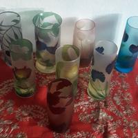 COLLEZIONE 8 BICCHIERI A. FAUCCI VINTAGE