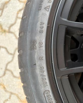 Cerchi fondmetal evo corse sanremo da 16 e gomme