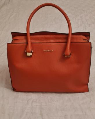 borsa donna a valugetta color arancio Marella 