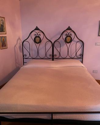 Letto in ferro battuto