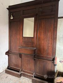 Mobile ingresso appendiabiti vintage