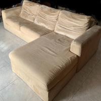 Divano letto 4 posti con penisola Poltronesofà